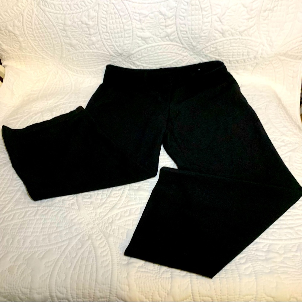 Liz Claiborne Career Sophie Classic Black Dress Pant Size 14S